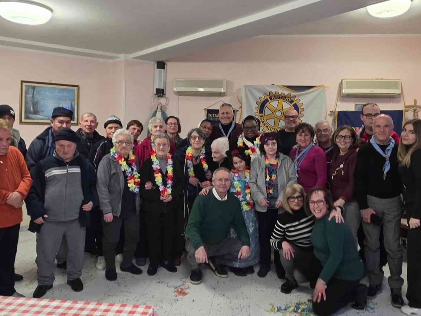 Immagine articolo: Santa Margherita di Belìce, iniziativa del Rotary Club per gli anziani della Casa di Riposo “Mulè“