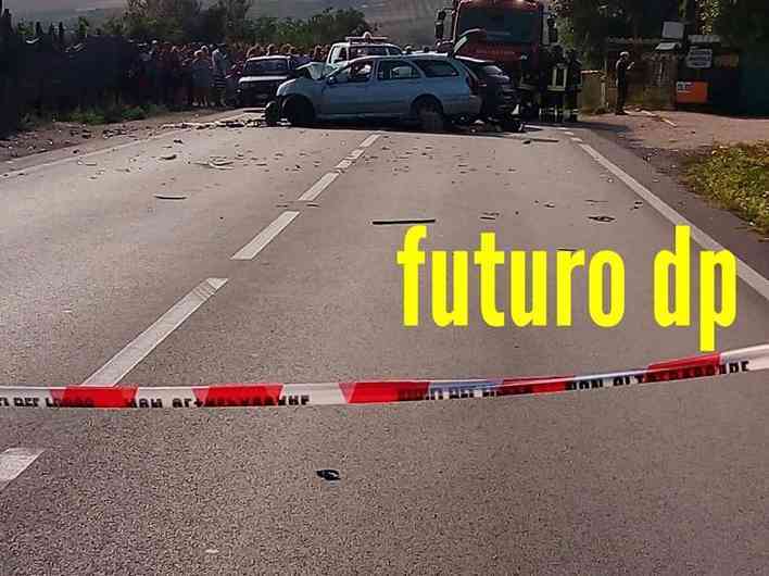 Immagine articolo: Schianto mortale sulla 115. Perde vita una giovane donna . Feriti marito e figli