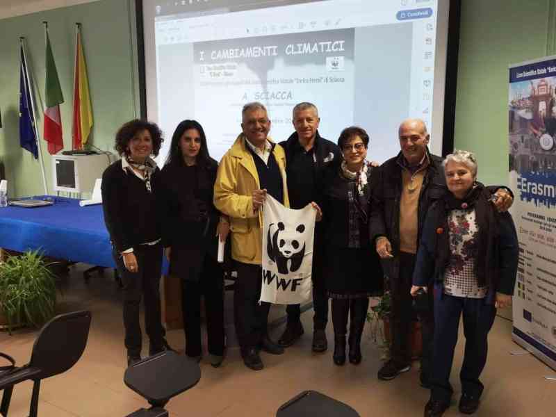 Immagine articolo: I cambiamenti climatici spiegati dal WWF ai ragazzi del Liceo Scientifico di Sciacca