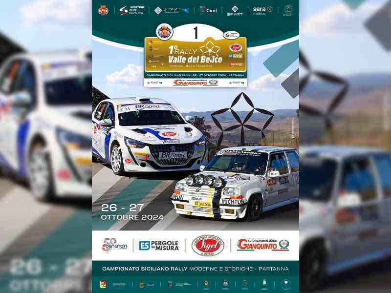 Immagine articolo: Il rombo dei motori nella Valle del Belice: Sabato e domenica al via il 1° Rally del Belice