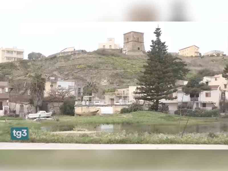 Immagine articolo: “L'Italia che frana“: il caso della frana Porto Palo di Menfi nel servizio del TG3