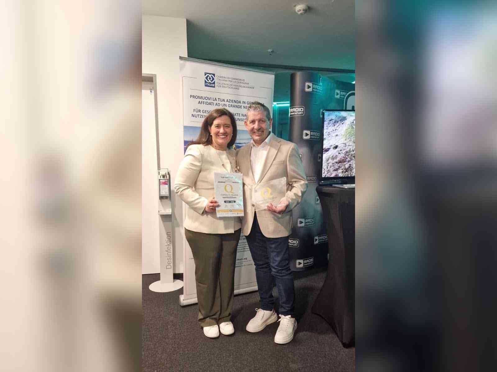Immagine articolo: Lo chef menfitano Andrea Alesi riceve il prestigioso premio “Ospitalità Italiana 2025“