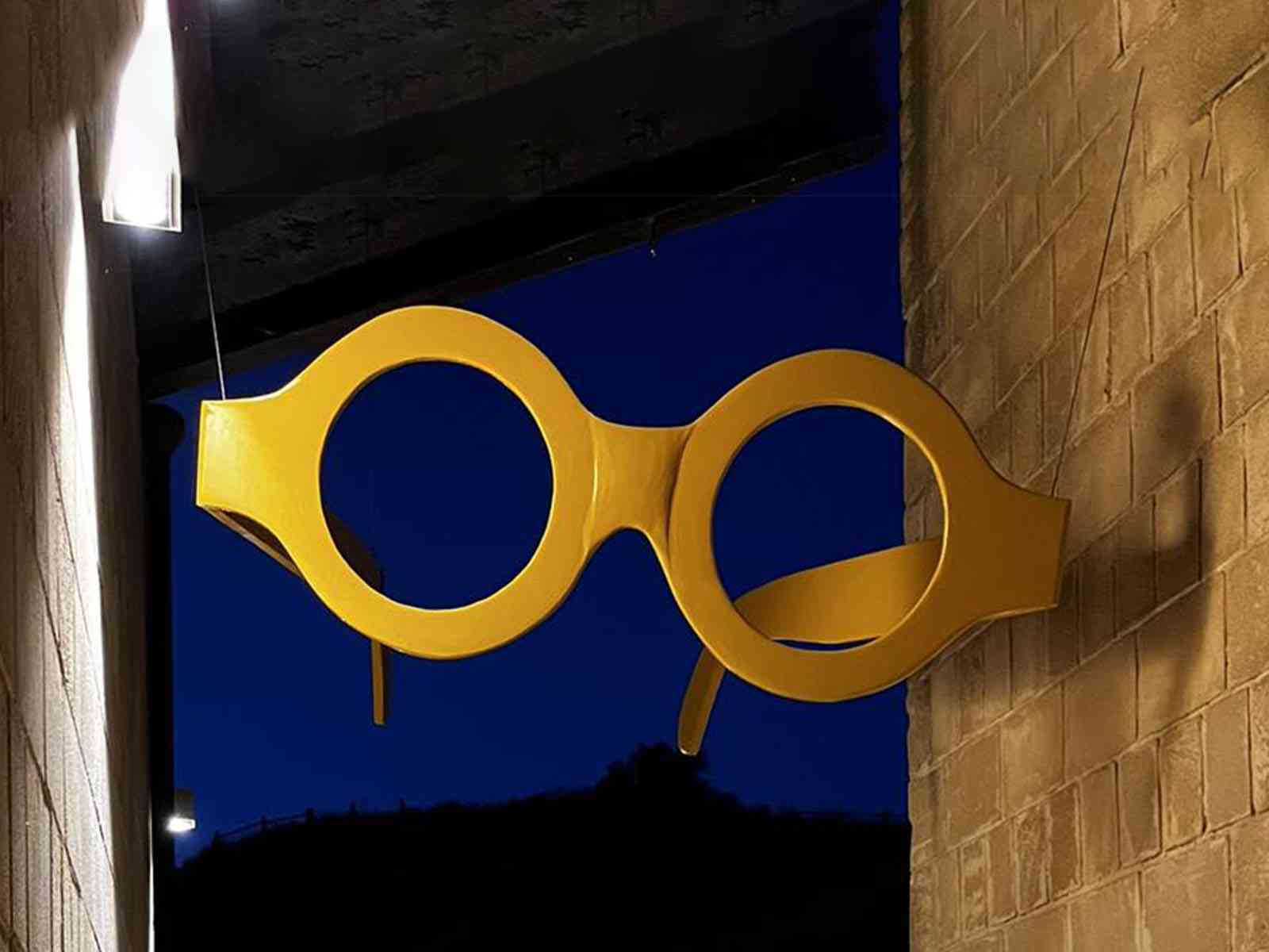 Immagine articolo: “Visualis“: Gli occhiali di Sebastiano Tusa diventano una scultura a Partanna